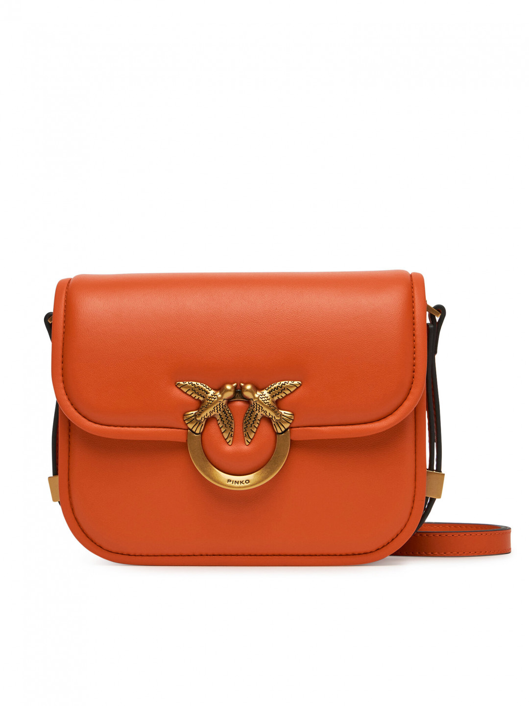 PINKO Kabelka Love Box Bag Fl Mini PE 25 PLTT 104297 A26L Oranžová